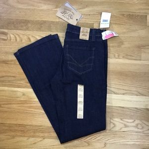 NWT Vintage Dark Wash Mid-Rise Straight Jeans